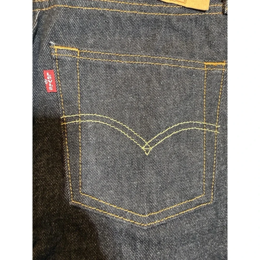 Levi's 501 Original Fit Jeans Mens W30 L30 Dark Wash Button Fly 100% Cotton NWOT